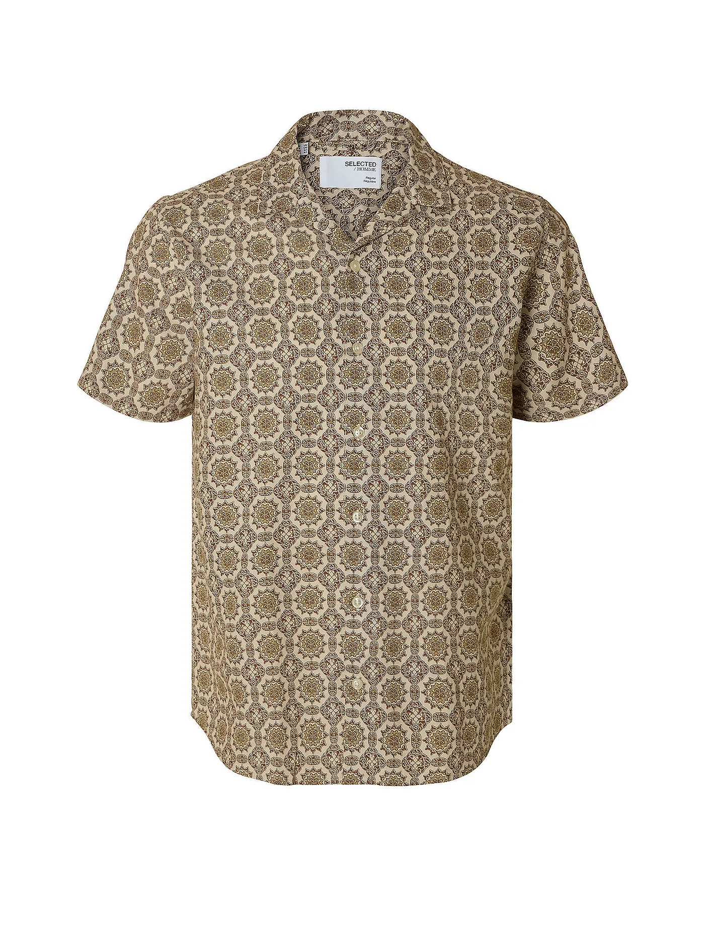 SELECTED | Hemd Relaxed Fit SLHRELAXSUN | beige
